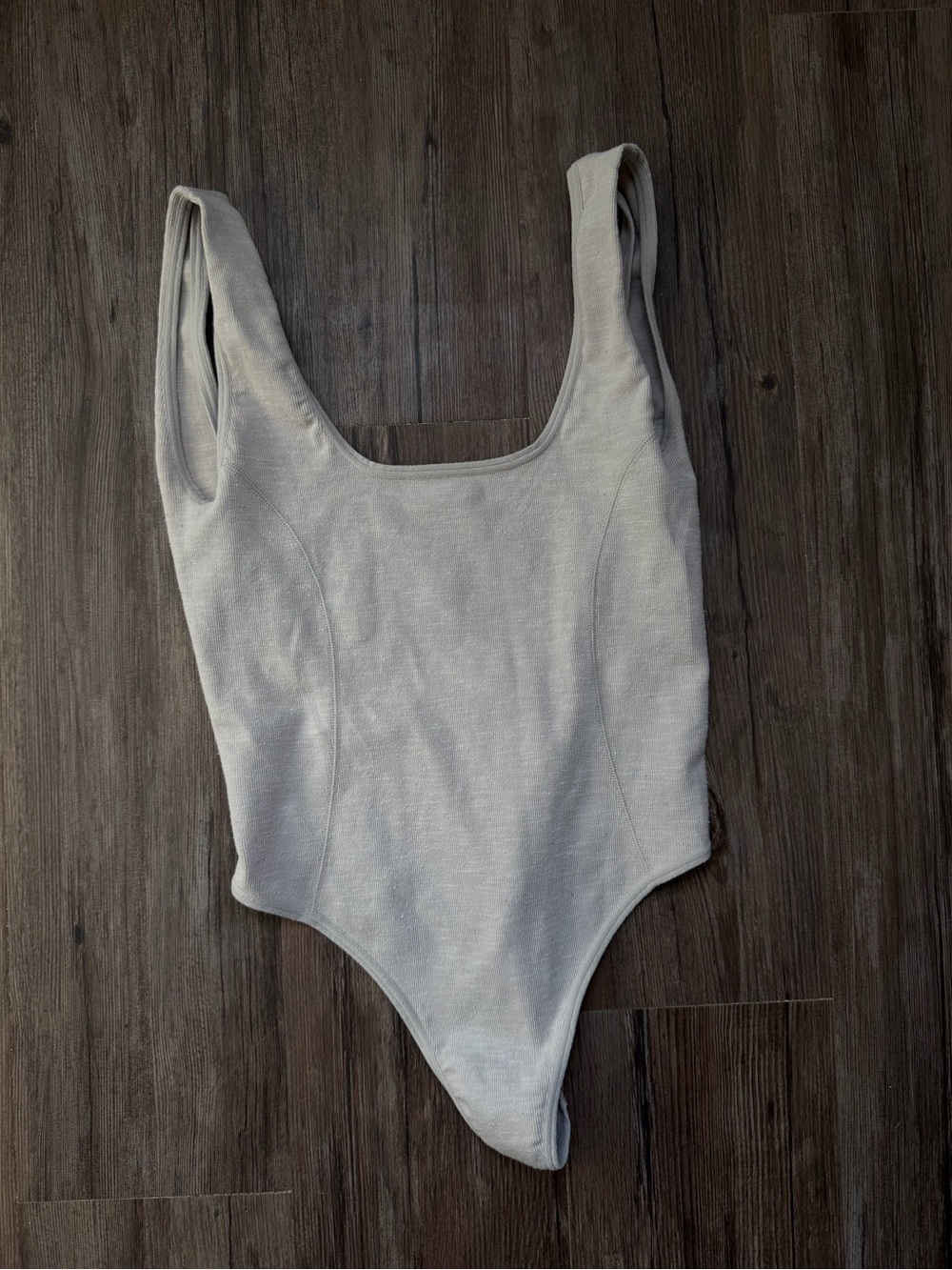 Urban Outfitters One-Piece Bodysuit in Light Gray